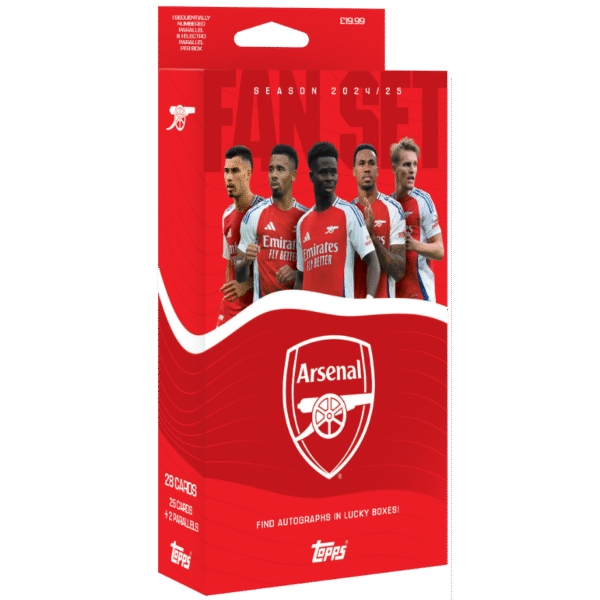 Blister TOPPS Fan Set - Arsenal - 2024/25 - Inglés